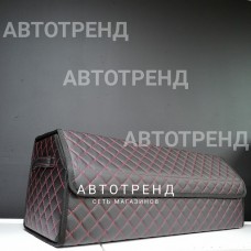 Кофр-органайзер в багажник LONG (Черный/Красный/Черный)
