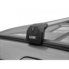 Багажная система LUX SCOUT (ЛЮКС СКАУТ ) для а/м с интегрированными рейлингами универсальная с серебристыми дугами 110 см(арт.601171)