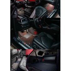 Автомобильные коврики 3D из экокожи Люкс 