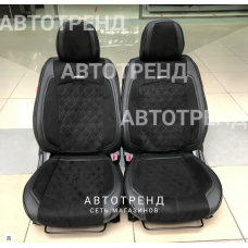 Каркасные чехлы на сиденья 5D DIAMOND черный