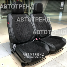 Каркасные чехлы на сиденья 5D DIAMOND черный