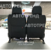 Каркасные чехлы на сиденья 5D MAYER черный+синий